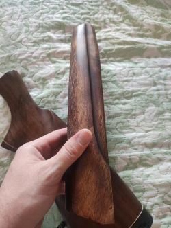 Цевьё и приклад на МР 155 дерево