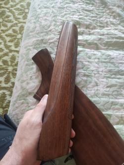 Цевьё и приклад на МР 155 дерево