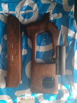 Цевье и приклад вепрь