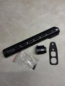 Цевьё карбоновое L.A.C для AR-15, длина 345мм