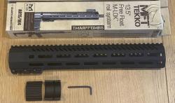 Цевье Mission First Tactical TEKKO Metal AR15 Free Float M-LOK 13.5/15 черное/серое