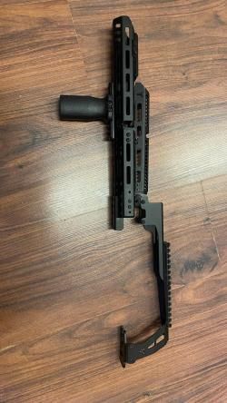 Цевьё на АК Н-3Т «тактические идеи»