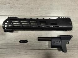 Цевьё овальное для Сайга-9, Custom Guns