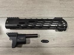 Цевьё овальное для Сайга-9, Custom Guns