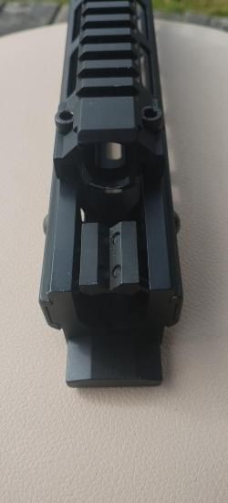 Цевье SAG МК1 5 M-Lok без выреза под оковку для АК, Сайга, ВПО-136/209 + 2 планки SAG, 1 п