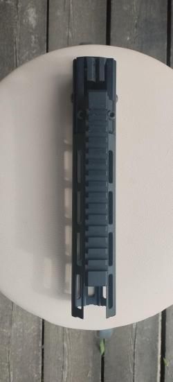 Цевье SAG МК1 5 M-Lok без выреза под оковку для АК, Сайга, ВПО-136/209 + 2 планки SAG, 1 п