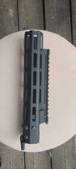 Цевье SAG МК1 5 M-Lok без выреза под оковку для АК, Сайга, ВПО-136/209 + 2 планки SAG, 1 п