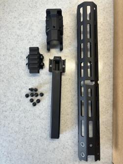 Цевье SAG МК1 7 M-Lok со съемной планкой для АК, Сайга, ВПО-139/209