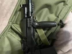 Цевьё с планками вивер на Сайгу 12К исп.030, 033, Сайгу 308