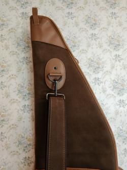 Чехол Blaser B Twill/Leather 110см коричневый
