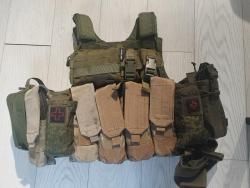 Чехол для бронеплит ANA Tactical "M1" с подсумками