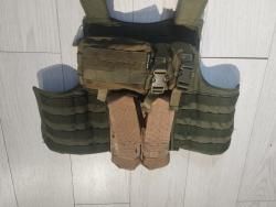 Чехол для бронеплит ANA Tactical "M1" с подсумками