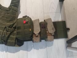 Чехол для бронеплит ANA Tactical "M1" с подсумками