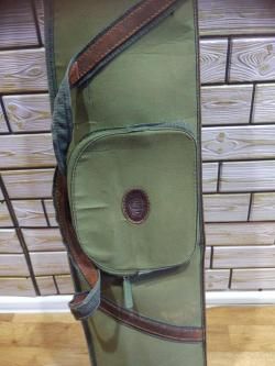 Чехол для ружья кожа с брезентом Германия