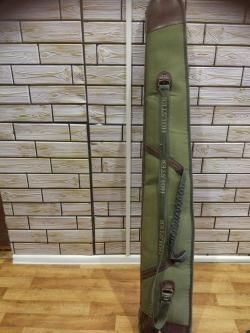 Чехол для ружья кожа с брезентом Германия