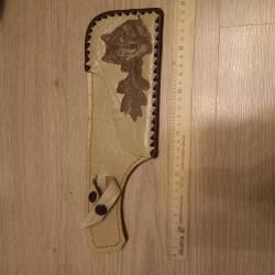 Чехол кожаный для топорика