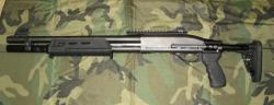 Самый компактный 18"  Remington 870 с телескопическим прикладом Sage TS880RLW