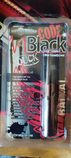 Чоки МР-155,153 Kicks High Flyer XFull 063,Pattern master Code Black Duck 0,73