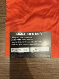 CKF Поздняков Мародёр (M390, карбон)