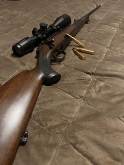 Classic Mannlicher engraving Gold с оптикой Zeiss Victory Diavari 6-24x56.