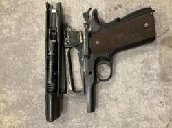 Colt 1911 Gletcher blowback 