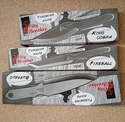 Cовершенно новые метательные ножи City Brothers в фирменных коробках!