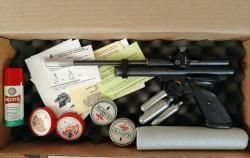 Crosman 2300S 4,5 мм. Версия "S" стендовый. Ствол  "Lothar-Walther"  10" Оружейная сталь.