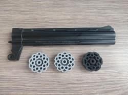 CROSMAN 357 сменный ствол и три барабана