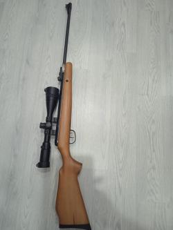 Crosman oprimus с оптикой Leapers