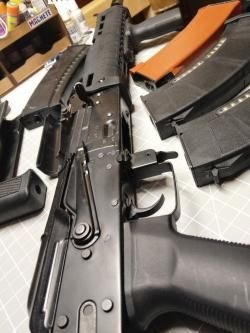 Cyma АК-74 Cm040c ( обвесы Magpul)