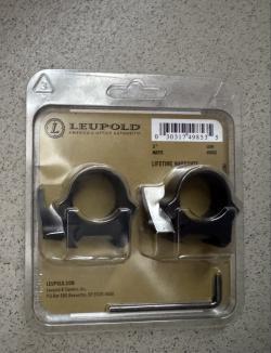 Быстросъемные кольца QRW на Weaver 26мм низк.мат.