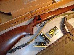 CZ 455 LUX 22 LR Muzzle Thread