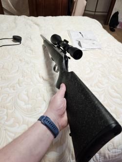 CZ-455 stailness steel 22LR + Leupold 3-9 50 mm