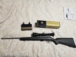 CZ-455 stailness steel 22LR + Leupold 3-9 50 mm