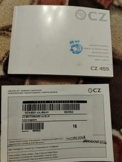 CZ 455, стандарт, 22лр