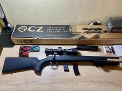CZ 457 synthetic 16" 22lr.