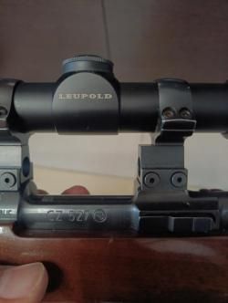 CZ 527 LUX с оптикой LEUPOLD VX-I 2-7x33mm