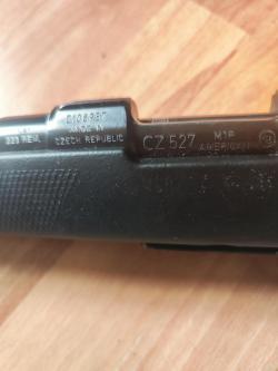 Карабин cal. 223rem Cz 527