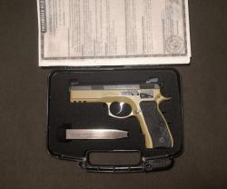 CZ 75 SP-01 Shadow 9x19 ММГ, оригинальный Чезет, паспорт, сертификат