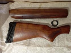 Деревянный оригинальный заводской комплект приклад.цевьё для МР-155.