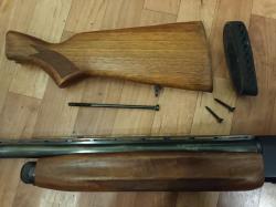 Деревянный приклад и цевьё на МР-153