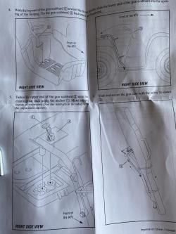 Держатель ружья на квадроцикл Polaris 550/850 (на правую сторону)