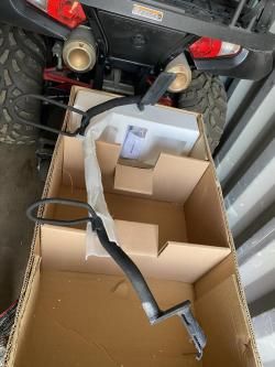 Держатель ружья на квадроцикл Polaris 550/850 (на правую сторону)