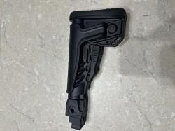 DLG Tactical, Телескопический приклад TBS Shock с регулируемым подщечником на АК-74, АКМ