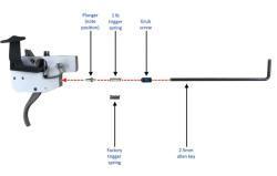 Экстрактор и ударник для Remington 700, 870, 1100, 11-87 + Bergara B14 + Tikka Sako Savage