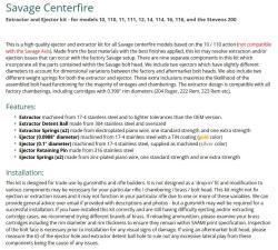 Экстрактор и ударник для Remington 700, 870, 1100, 11-87 + Bergara B14 + Tikka Sako Savage