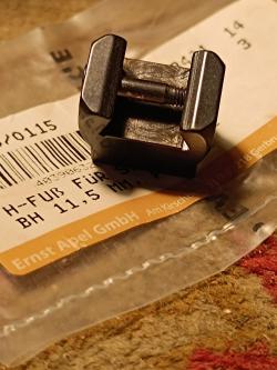 Для Sauer 202  Задний бык Apel EAW под европризму (BH=11.5мм) (арт.410/0115)