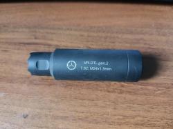 Дожигатель вектор 7,62 под 5,45х39 новый резьба м24х1,5