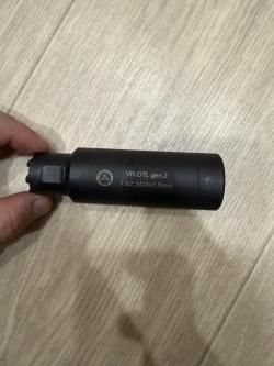 Дожигатель Вектор-7,62 VR-DTLS gen 2 (сталь), М24х1,5, калибр 7,62х39