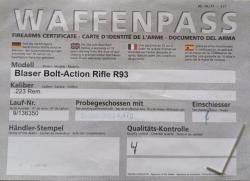 Дополнительный ствол Blaser R-93. 223 Rem